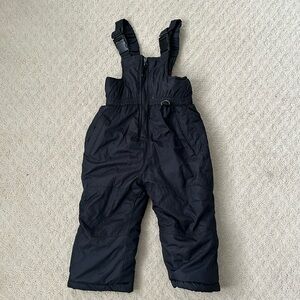 Rugged Bear Ski Snow Bib Size 2T black
